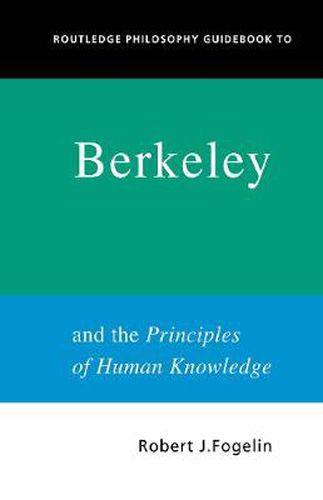 Cover image for Berkeley and the Principles of Human Knowledge
