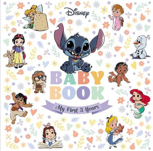 Cover image for Baby Book: My First 3 Years (Disney)