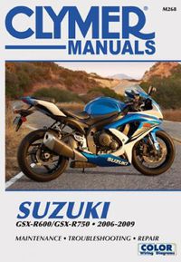 Cover image for Clymer Suzuki GSX-R600/GSX-R750: 2006-2009