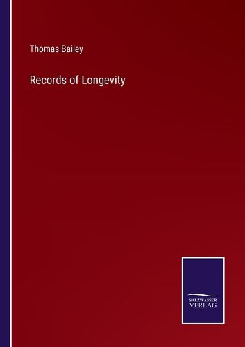 Cover image for Records of Longevity