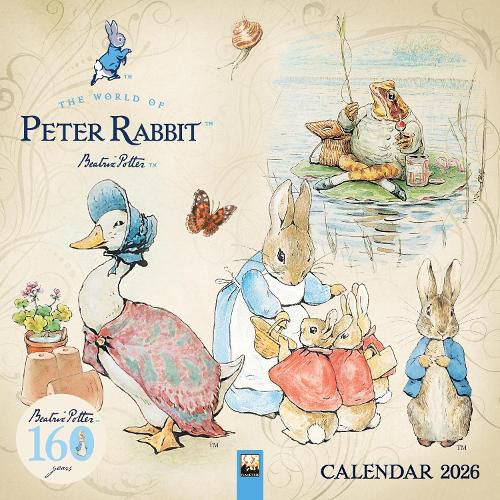 Cover image for The World of Peter Rabbit Wall Calendar 2026 (Art Calendar)
