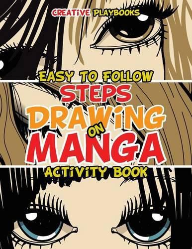 Cover image for Easy to Follow Steps on Drawing Manga Activity Book