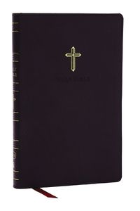 Cover image for KJV Holy Bible: Ultra Thinline, Black Leathersoft, Red Letter, Comfort Print: King James Version