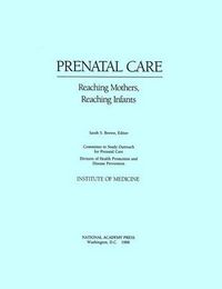 Cover image for Prenatal Care: Reaching Mothers, Reaching Infants