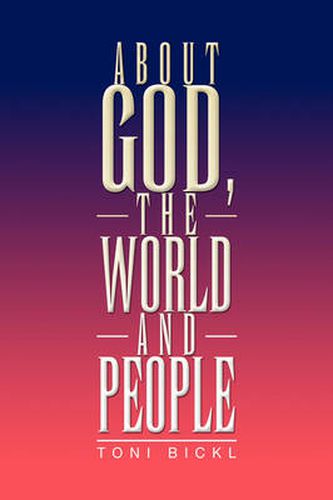 Cover image for About God, the World and People