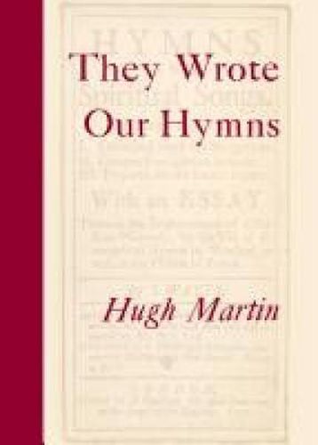 Cover image for They Wrote Our Hymns