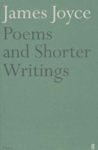 Cover image for Poems and Shorter Writings