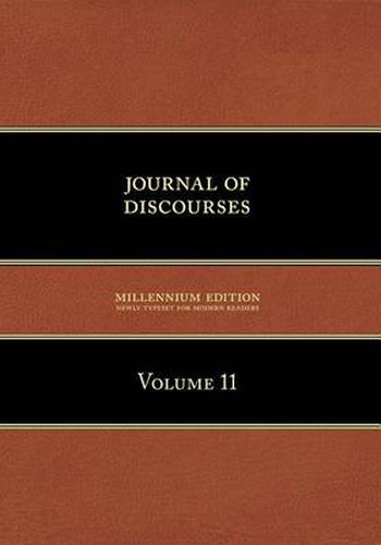Cover image for Journal of Discourses, Volume 11