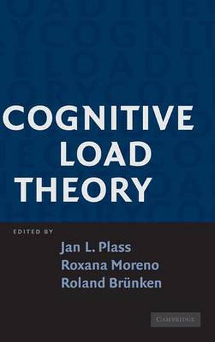 Cover image for Cognitive Load Theory