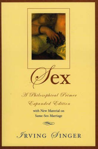 Cover image for Sex: A Philosophical Primer