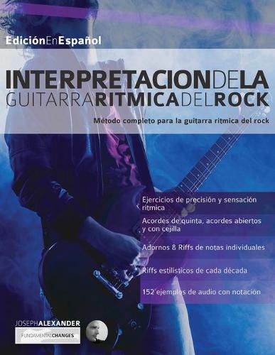 Cover image for Interpretacio&#769;n De La Guitarra Ri&#769;tmica Del Rock
