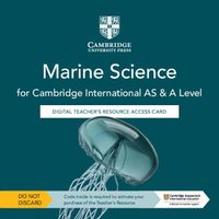 Cover image for Cambridge International AS & A Level Marine Science Digital Teacher's Resource Access Card