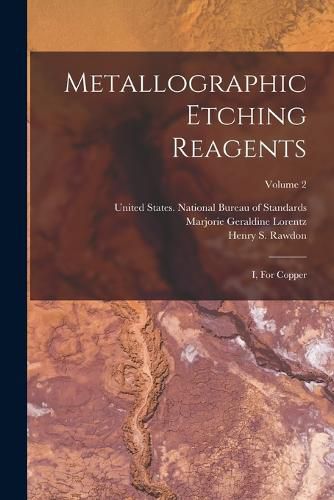 Metallographic Etching Reagents