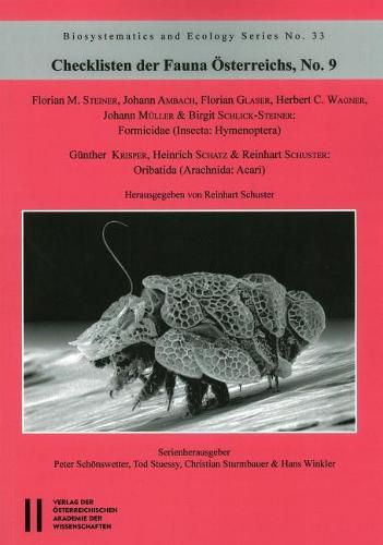 Cover image for Checklisten Der Fauna Osterreichs (9)
