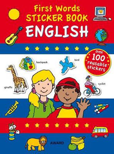 First Words Sticker Books: English