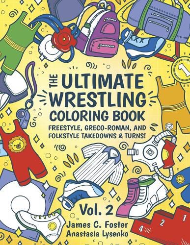 Cover image for The Ultimate Wrestling Coloring Book