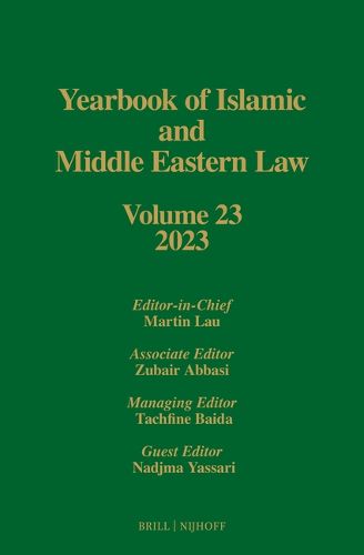 Cover image for Yearbook of Islamic and Middle Eastern Law, Volume 22 (2021-2022)