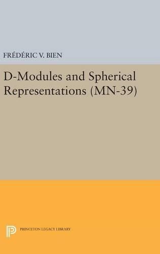 Cover image for D-Modules and Spherical Representations. (MN-39)