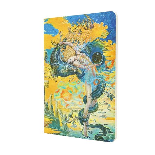 Cover image for Temptation A5 Grid (Visions of Paradise) Cahier