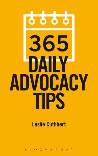 Cover image for 365 Daily Advocacy Tips