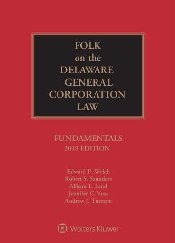 Folk on the Delaware General Corporation Law: Fundamentals, 2020 Edition