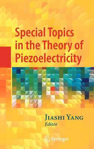 Cover image for Special Topics in the Theory of Piezoelectricity