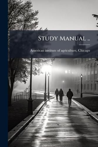 Cover image for Study Manual ..