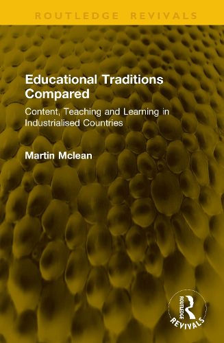 Cover image for Educational Traditions Compared