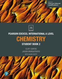 Cover image for Pearson Edexcel International A Level Chemistry Student Book