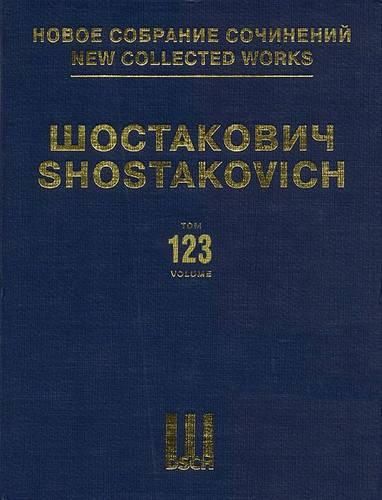 Cover image for Music to the Film Alone Op. 26: New Collected Works of Dmitri Shostakovich - Volume 123
