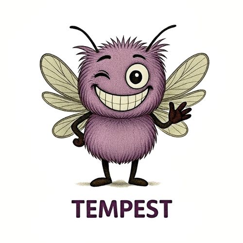 Cover image for Tempest and the Rainbow Umbrella