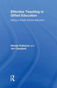 Cover image for Effective Teaching in Gifted Education: Using a Whole School Approach