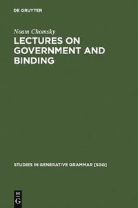 Cover image for Lectures on Government and Binding: The Pisa Lectures
