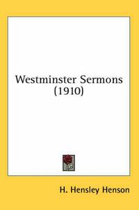 Cover image for Westminster Sermons (1910)