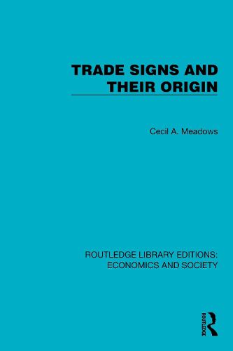 Cover image for Trade Signs and their Origin