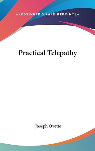 Cover image for Practical Telepathy