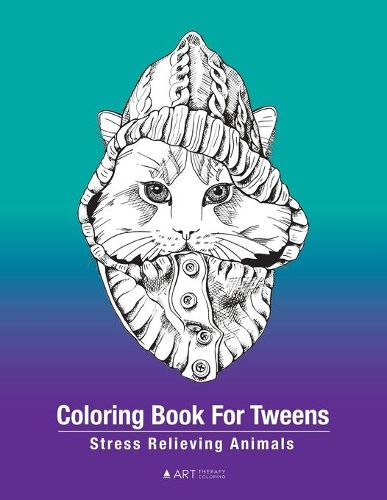 Cover image for Coloring Book For Tweens