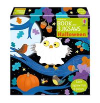Cover image for Usborne Book and 3 Jigsaws: Halloween