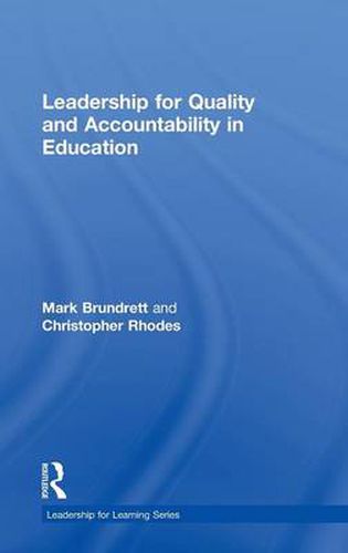 Cover image for Leadership for Quality and Accountability in Education