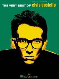 Cover image for The Very Best of Elvis Costello: Piano, Vocal, Guitar