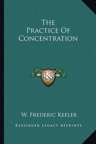 Cover image for The Practice of Concentration