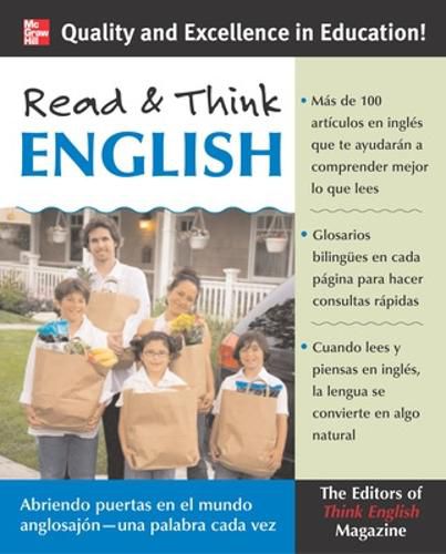 Cover image for Read & Think English (Book Only)