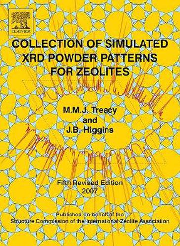 Cover image for Collection of Simulated XRD Powder Patterns for Zeolites Fifth (5th) Revised Edition