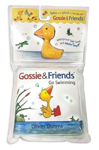 Cover image for Gossie and Friends Go Swimming (Bath Book with Toy)