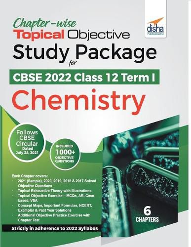 Cover image for Chapter-wise Topical Objective Study Package for CBSE 2022 Class 12 Term I Chemistry