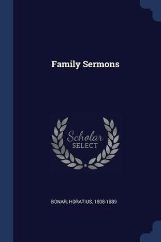 Cover image for Family Sermons