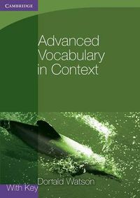 Cover image for Advanced Vocabulary in Context with Key