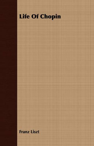 Cover image for Life of Chopin