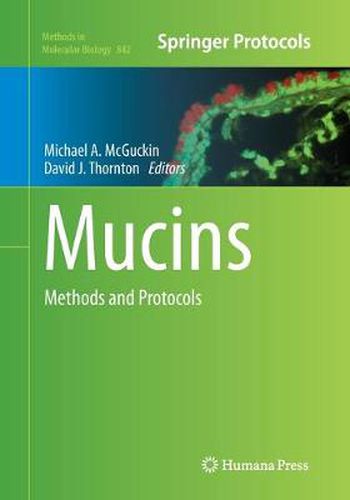 Cover image for Mucins: Methods and Protocols