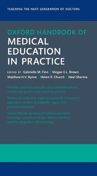 Cover image for Oxford Handbook of Medical Education in Practice